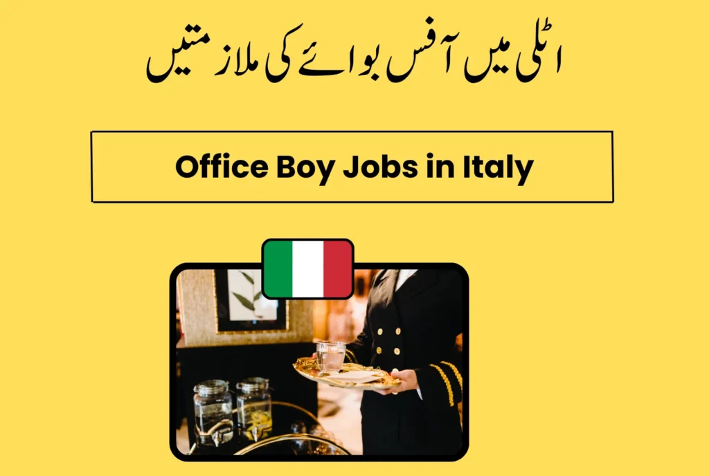 Office Boy Jobs in Italy